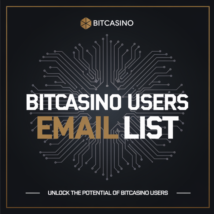 Bitcasino Users Email List, Sale Leads Database - Image 1