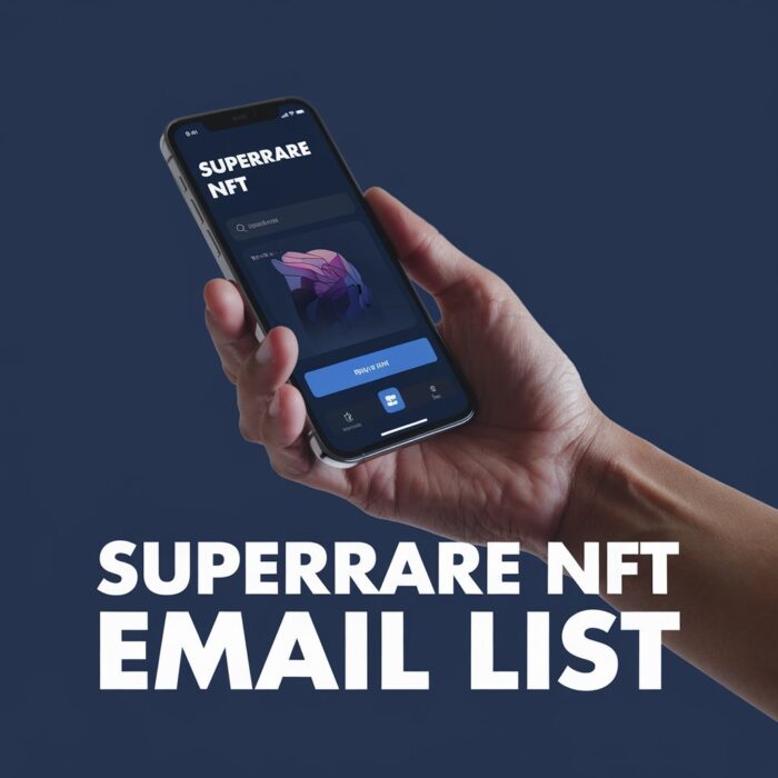 SuperRare NFT Email List, Sale Leads Database - Image 1